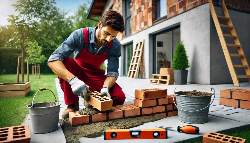 Masonry and façade construction project in Berlin Brandenburg